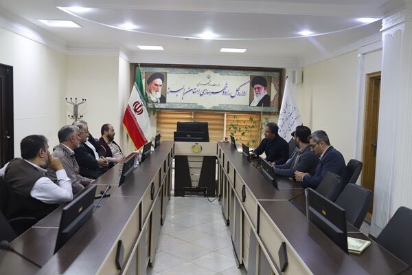 ديدار مديرکل راه و شهرسازي البرز با رئيس سازمان بسيج ادارات و کارمندان استان به مناسبت هفته بسيج