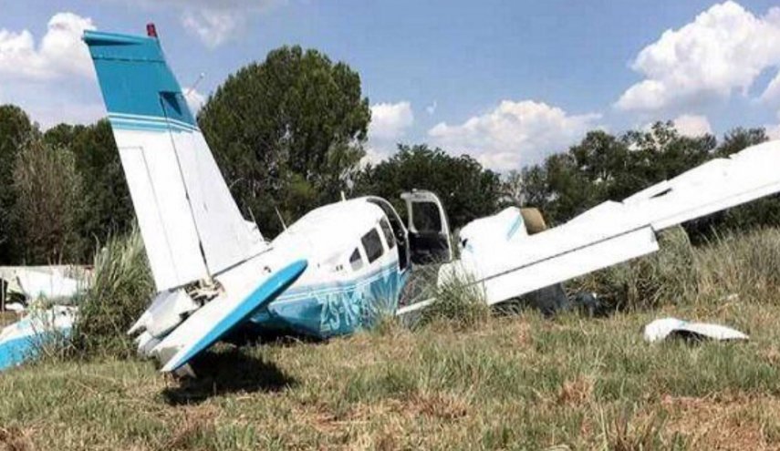سقوط یک هواپیما در آفریقای جنوبی