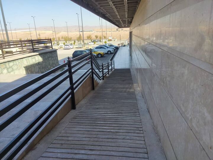 تسهيل دسترسي در مجتمع‌هاي خدمات رفاهي قزوين براي معلولان