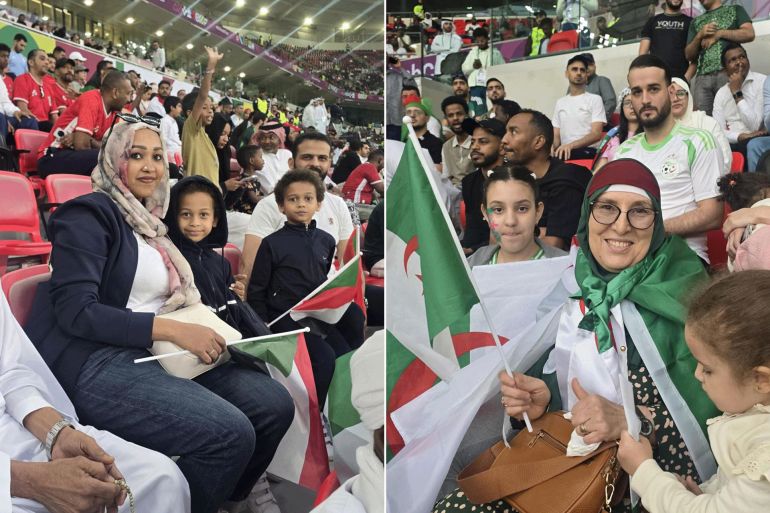 حضور العائلات يزيّن مدرجات ملاعب کأس العرب