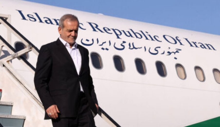 مسعود پزشکیان، رئیس جمهور وارد یاسوج شد