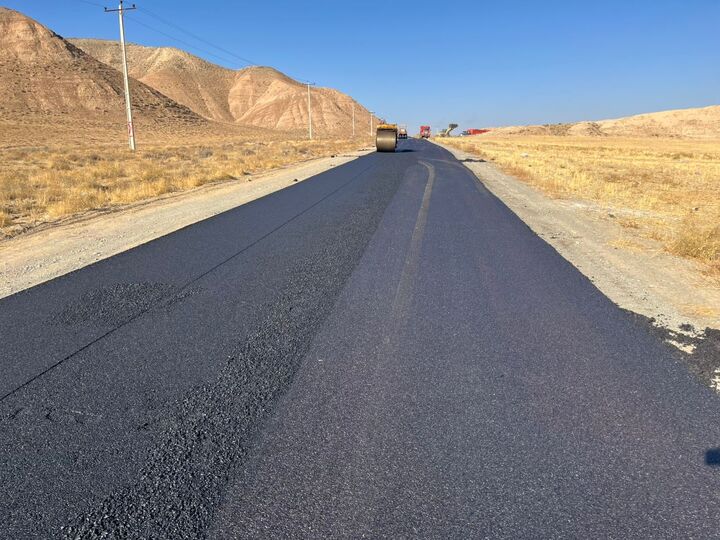 تردد روان‌تر در محور حصار به سه‌راهي اسماعيل‌آباد با آسفالت جديد