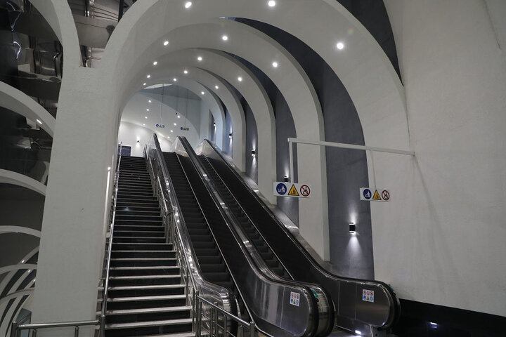 افزایش توان خدمت‌رسانی با اضافه شدن 12 دستگاه پله‌برقی در مترو پایتخت