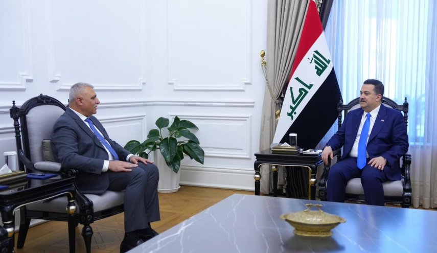 ديدار نخست وزير عراق با رئيس دستگاه امنيتي لبنان در بغداد