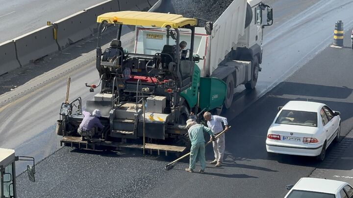 اجراي بيش از هزار و 600 تن عمليات آسفالت‌ريزي و بهسازي راه‌ها در قزوين